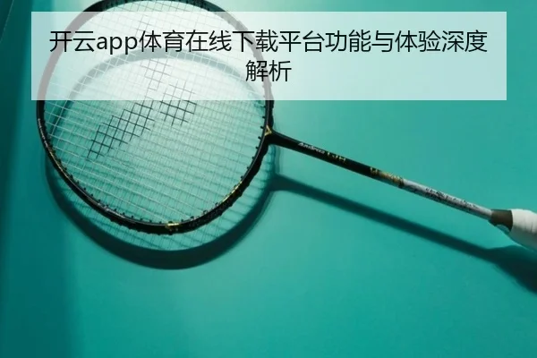 开云app体育在线下载平台功能与体验深度解析